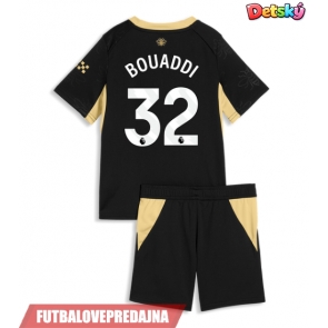 Lacne Dětský Futbalové dres Manchester City Ayyoub Bouaddi #32 2026-27 Krátky Rukáv - Preč (+ trenírky)